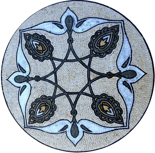 Marble Mosaic Rondure - Leona