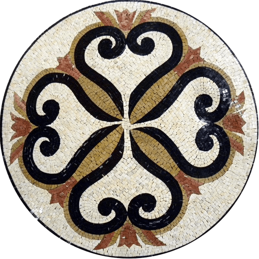 Mosaic Art Medallion - Irena