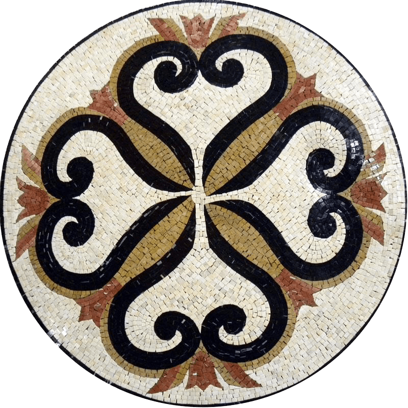 Mosaic Art Medallion - Irena