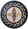 Medalhão Mosaico - Verão Cambriano