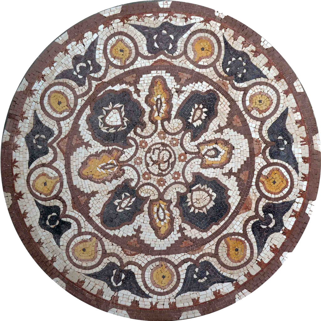 Mosaic Medallion - Circle Shaped