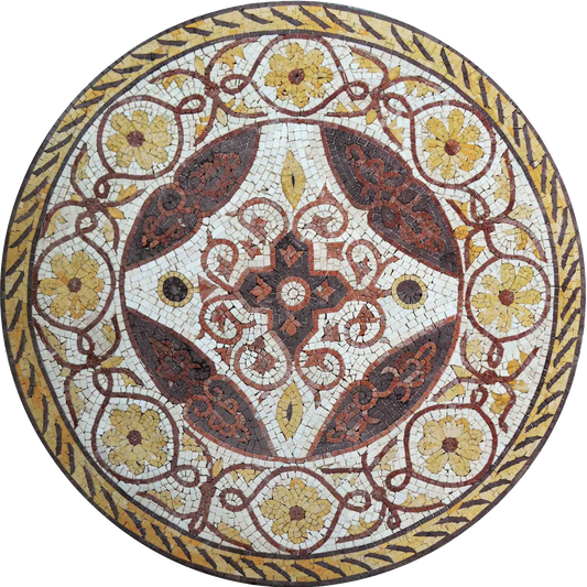 Mosaic Medallion - Flowery Medallion