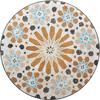 Medallón de Mosaico - Azulejos Marroquíes