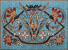 Мозаичные Узоры - Бирюзовый Измит