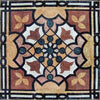 Multi-Colored Floral Mosaic - Carmen