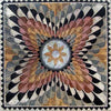 Multi-Colored Geometric Mosaic - Mia