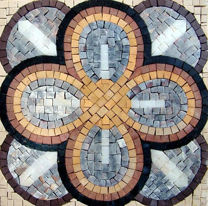 Mosaico de Pedra Natural - Dreamcatcher II
