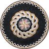 Mosaico Medalhão Náutico - Bussola
