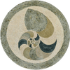 Nautilus Medalhão Mosaico Mármore