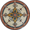 Maysam III - Bússola Mosaico Floral
