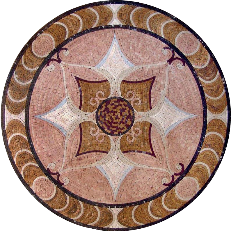 Mosaïque Géométrique Ornementale - Mina