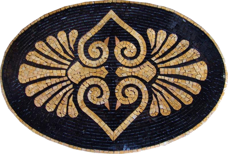 Oval Mosaic - Beloved