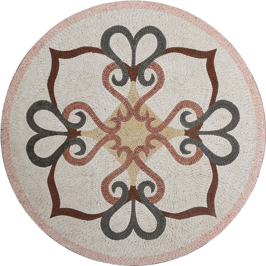 Persian Floral Medallion - Panni Mosaic