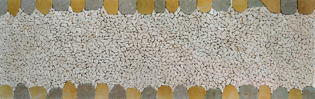 Arte em mosaico retangular - Tyree