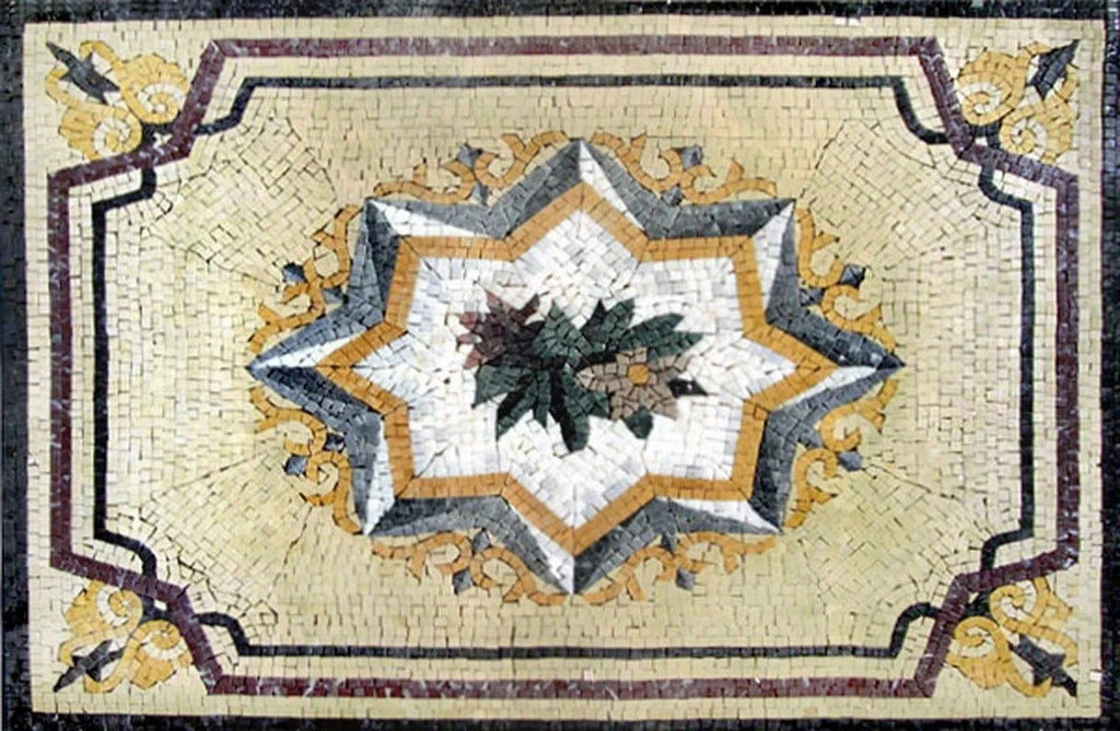 Tappeto Rettangolare Mosaico - Chalan