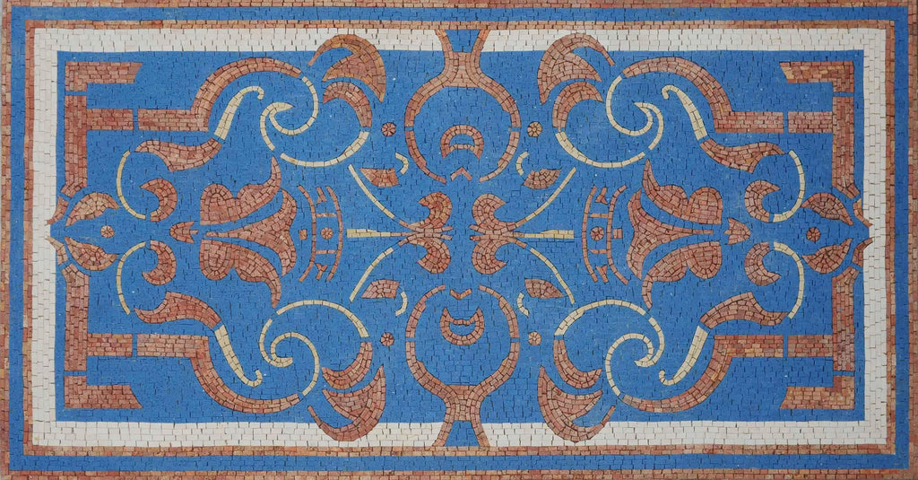 Rectangular Mosaic Rug - Zada II