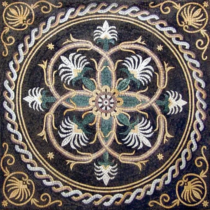 Roman Anthemion Mosaic - Laela