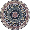 Medalhão Floral Romano - Hilaria Mosaic
