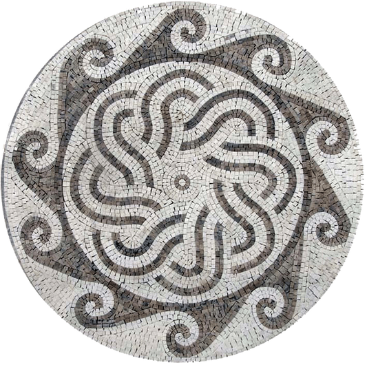 Roman Mosaic Accent Tile - Gaya