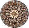 Roman Mosaic Art Medallion - Felix