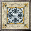 Mosaico Romano Quadrato - Albia Gold