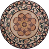 Round Flower Mosaic - Kaya
