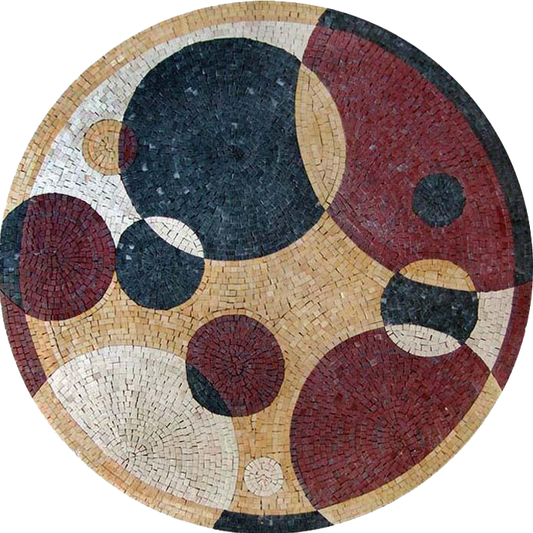 Round Modern Mosaic - Bolle