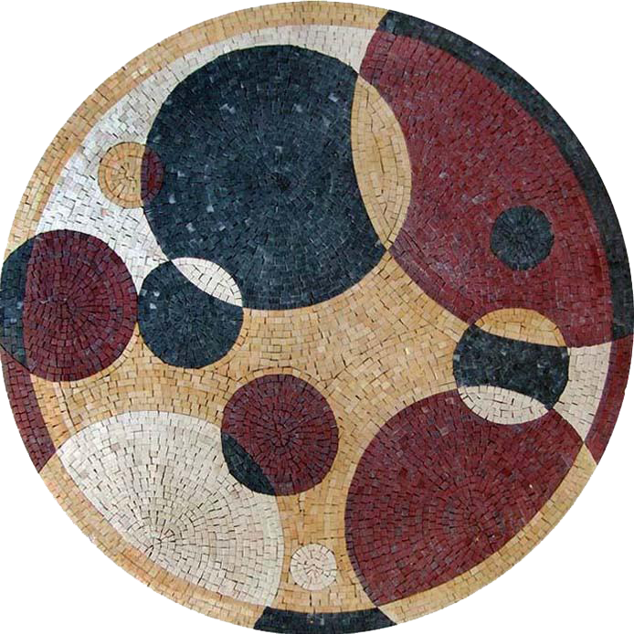 Round Modern Mosaic - Bolle