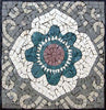 Square Art Tiles - Paradise Flower