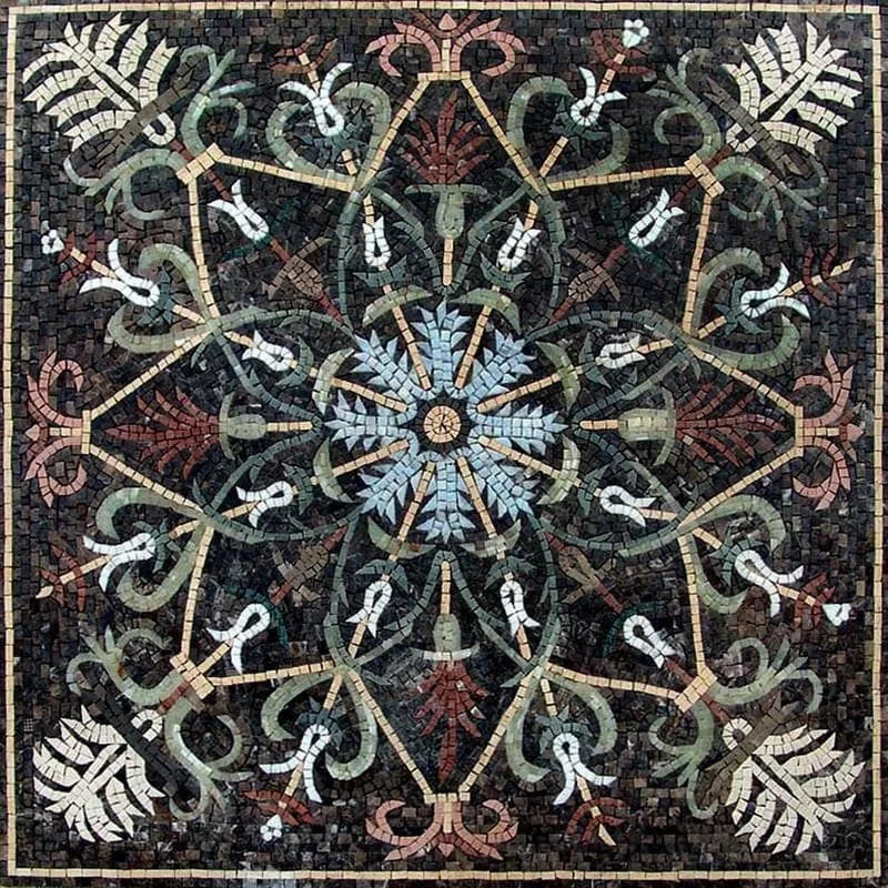 Diseños de mosaicos cuadrados - Hana