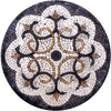 Stone Art Medallion - Katana Mosaic
