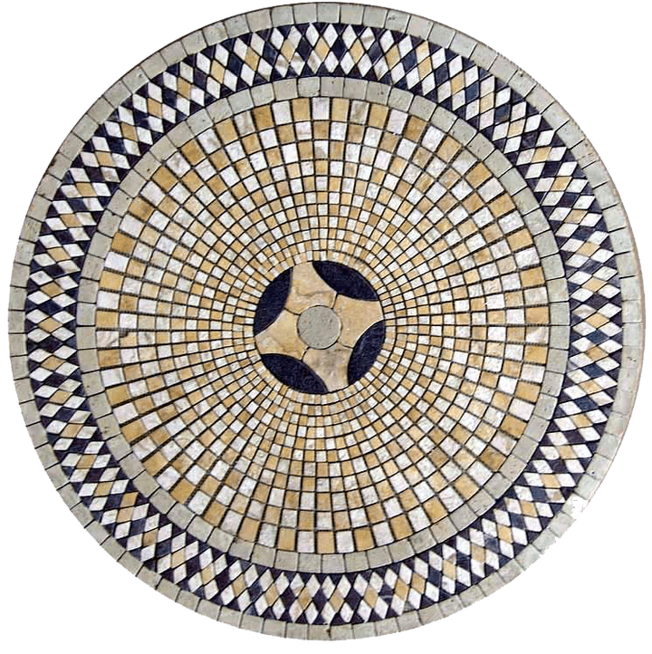 Azulejo de obra de arte de piedra - Sarai Mosaic