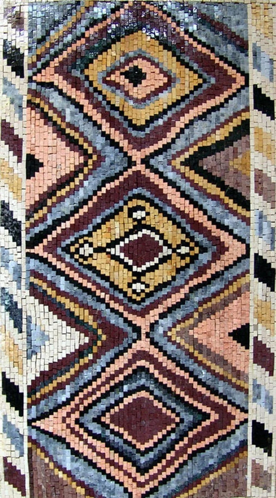 Turkish Rug Mosaic - Jaleh