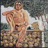Mosaico de escena antigua