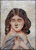 Ancient Woman Portrait Mosaic