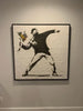 Mosaico di Banksy il lanciatore di fiori