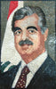 Hariri Portrait Marble Mosaic