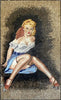 Marilyn Monroe Mosaic Artwork