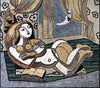 Picasso soñando despierto - Reproducción en mosaico