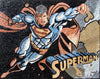Mural de mosaico de Superman