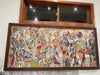 Il murale d'arte del mosaico dei bevitori