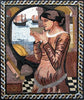 Mural Mosaico Decorativo de Mulher