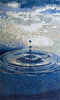Waterdrop - Мраморная мозаика с оборками