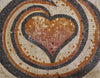 Geometrisches Muster Mosaik Marmor