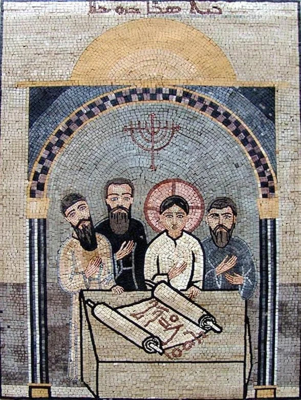 Arte religiosa arqueada Mosaico Cristianismo