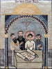 Arched religious art Mosaic Christianity