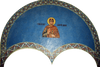 Icono Cristiano Mosaico Mármol