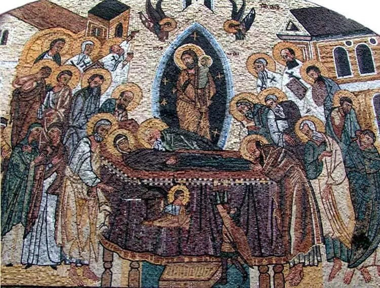 Mosaicos de iconografía cristiana