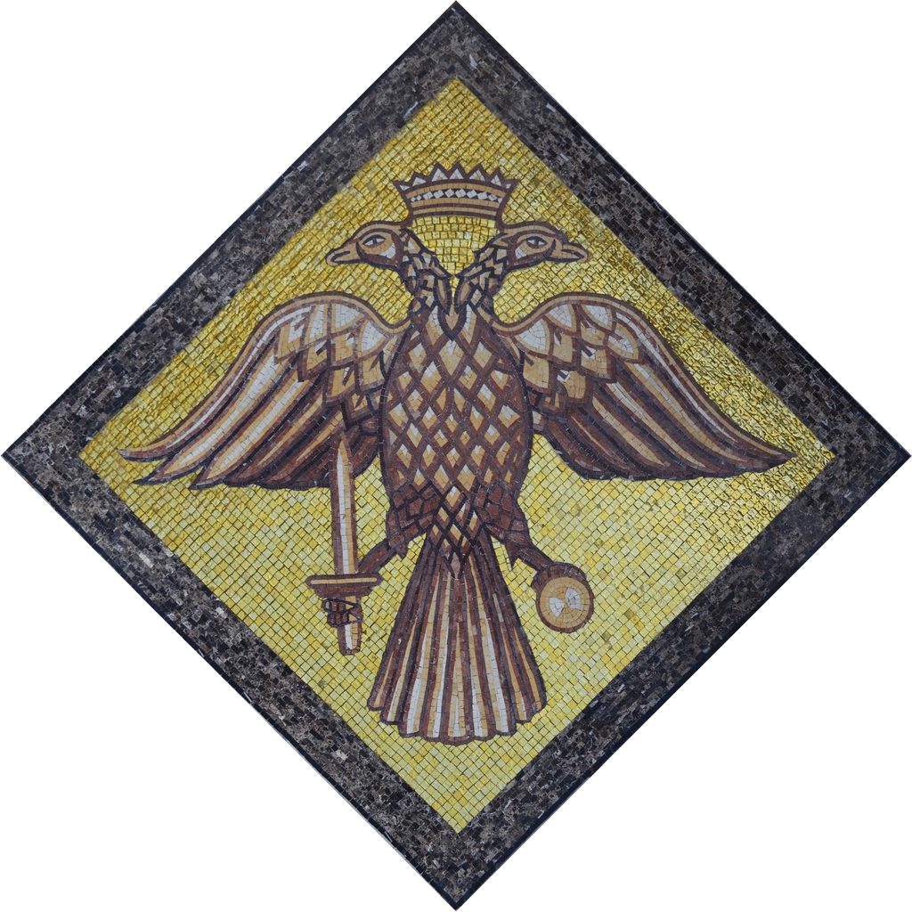 Custom Mosaic - Double-Headed Eagle