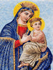 Mosaico iconico della luce di Gesù e di Maria